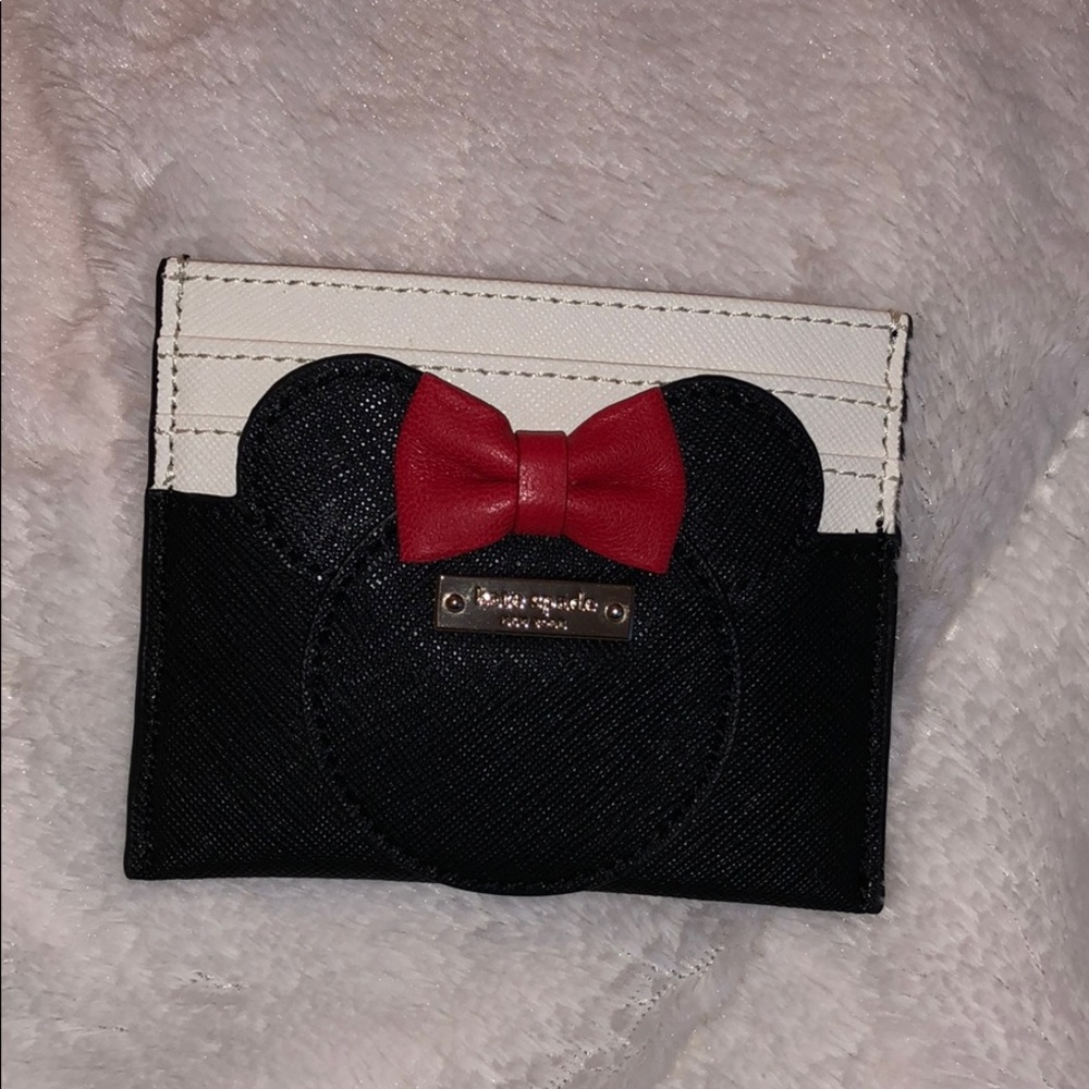 Kate spade card case,Disney Minnie Mouse edition.